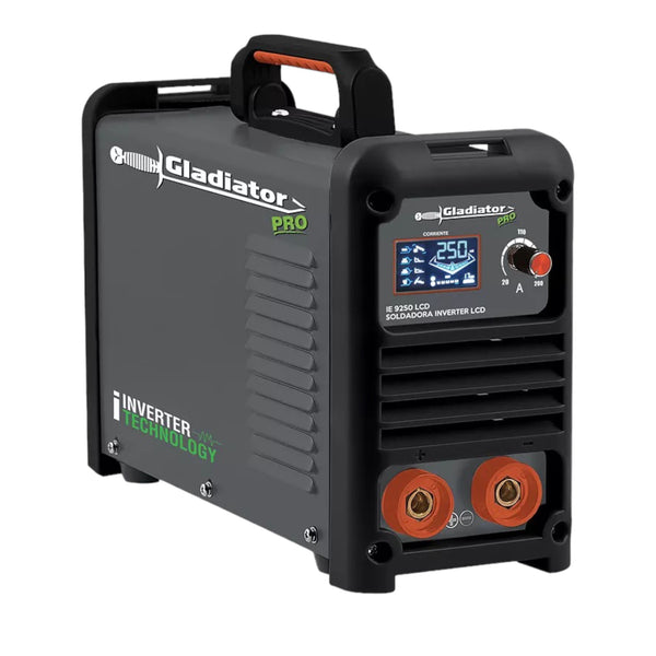 Soldador Inversor de Electrodo Bivoltaje LCD 250 Amp 20 - 170A@110V y 20 - 250A@220V